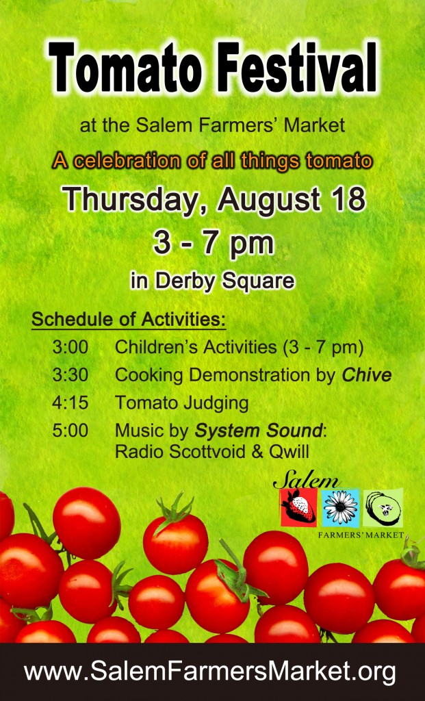 Tomato Festival Thursday Salem Main Streets